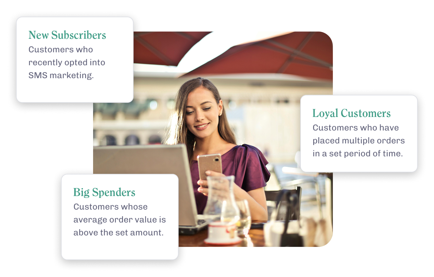 target the right audience image